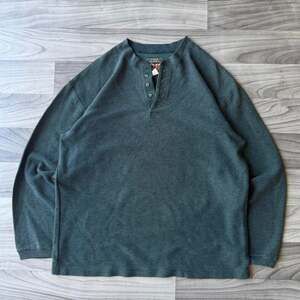 High Sierra Vintage Waffle Knit Henley Thermal